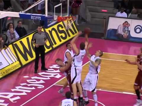 Highlights - Telekom Baskets Bonn vs. Okapi Aalstar  (71:63, 01.02.2012)
