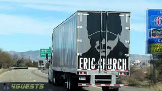 ERIC CHURCH TOUR TRUCKS