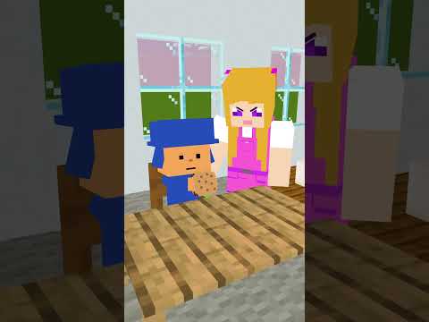 POCOYO DE LUNES A VIERNES #shorts #minecraft  #smilingcritters #sprunki #poppyplaytime4