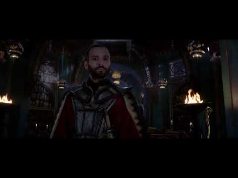Aladdin(2019)-Aladdin Breaking in to palace while Jafar watching