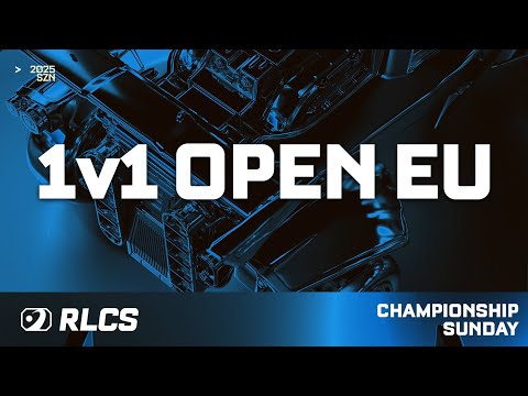 EU 1v1 OPEN | CHAMPIONSHIP SUNDAY |  RLCS 2025
