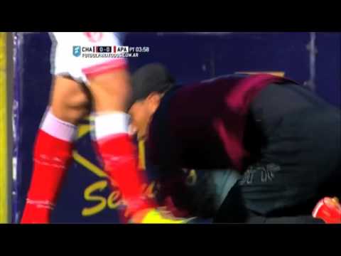 Lo tuvo de arranque. Chacarita 0 - Atlético Paraná 0. Fecha 34. B Nacional 2015. FPT