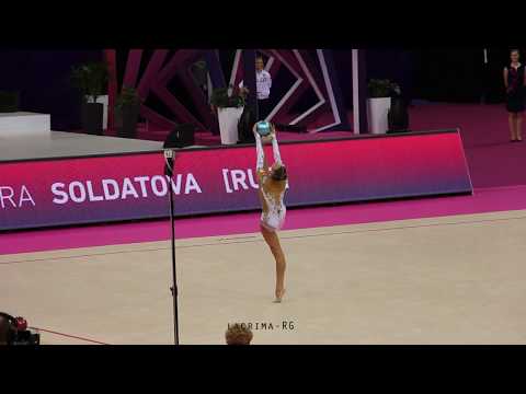 Alexandra SOLDATOVA (RUS) Ball EC 2017 - Final