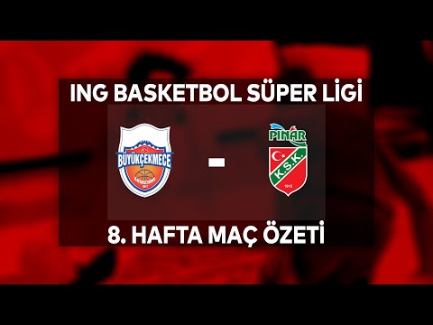 Büyükçekmece Basketbol - Pınar Karşıyaka özet görüntüler
