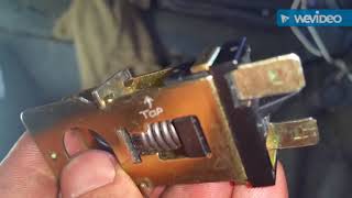 1988 Jeep Wrangler YJ Brake Light Switch Replacement Dim LED Brake Lights Fixed Part 2