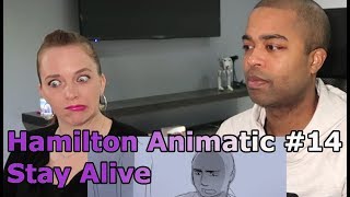 14. Hamilton Animatic - &quot;Stay Alive&quot; (Jane and JV BLIND REACTION 🎵)