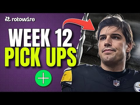 Thumbnail for Week 12 Early Waiver Wire Adds II Fantasy Football!