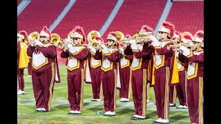 Tower of Power performs &quot;So Very Hard To Go&quot; with the USC Marching Band (Rose Bowl 1974)
