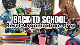 MAKING DAILY ROUTINES EASIER - BACK TO SCHOOL - PREP, RESET, ORGANIZATION | HYGIENE BAG,SPORTS READY
