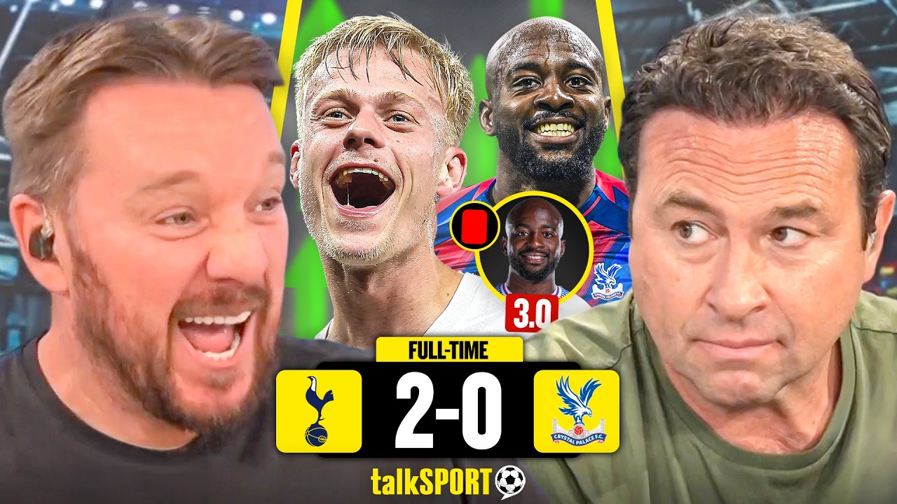 “SPURS ARE COOKING!” Jamie O’Hara ECSTATIC after Spurs’ HUGE Victory against Crystal Palace!