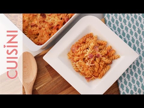 NUDELAUFLAUF Rezept | Nudel Schinken Gratin mit Käse kochen - einfache & schnelle Pasta Rezepte
