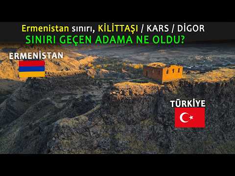 Dorf Kilittaşı an der armenisch-türkischen Grenze / Kars / Digor