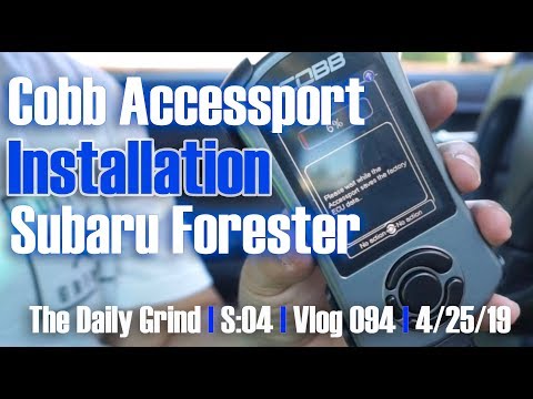 COBB Accessport Installation - Subaru Forester (S:04/Vlog 094)