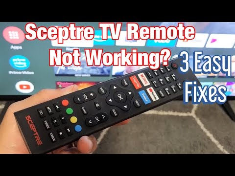YouTube video about: How to control sceptre tv without remote?