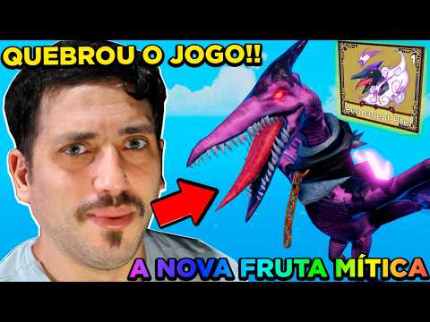 QUE ABSURDO!! CHEGOU a MEGA ATUALIZAÇÃO do KING LEGACY e a NOVA FRUTA MAIS FORTE da HISTÓRIA do JOGO