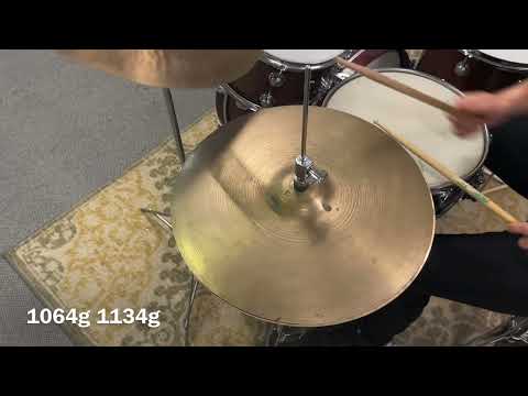Immagine 1950’s A Zildjian 16” Factory Matched Hi Hats - 10