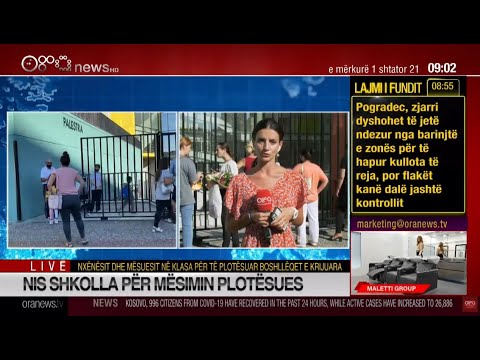 Edicioni informativ - 1 Shtator - Ora 09:00 - Ora News