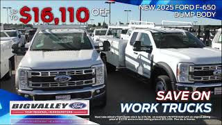 Up to $16,110 OFF New Work Trucks | President’s Day Sellathon