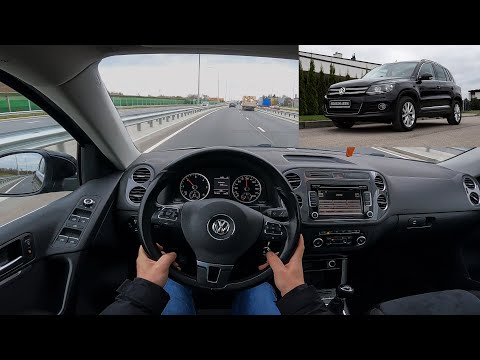 2014 Volkswagen Tiguan 2.0 TDI (140 Hp) 4MOTION POV Test Drive | Drive Wave