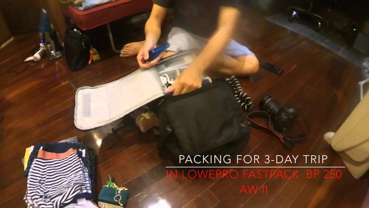 Фоторюкзак Lowepro Fastpack BP 250 AW II черный