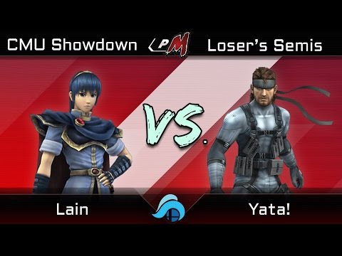 CMU Showdown Losers Semis - Lain (Marth) vs. Yata! (Snake)