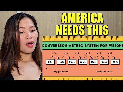 American Girl Reacts to Why the metric system matters!
