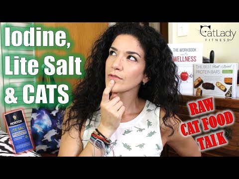 Do CATS need dietary iodine? (plus LITE SALT vs REGULAR SALT) - Raw Cat Food / Cat Lady Fitness