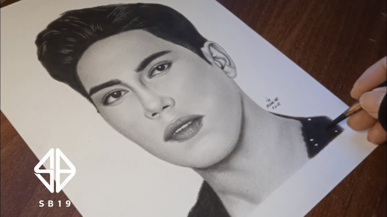 Drawing Stell Ajero of SB19 | jesar art