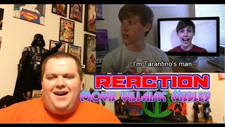 Movie Villain Medley REACTION!!!