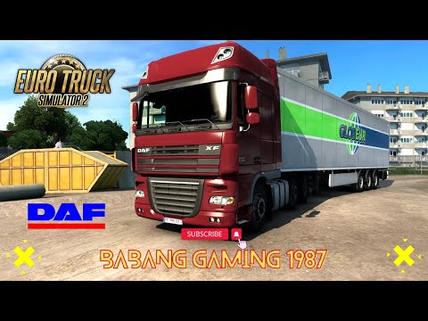 Euro Truck Simulator 2 | Bourges 🇫🇷 - Clermont 🇫🇷 | DAF XF105 Super Space 🚚 Plumbing Supplies