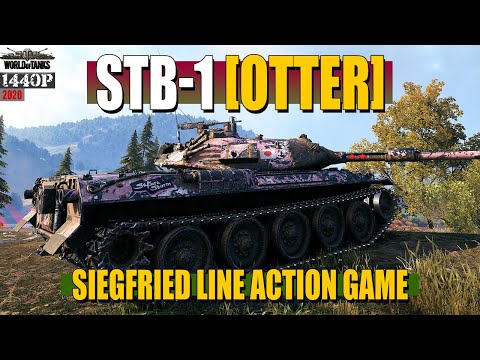 STB-1, 9.1k damage, 5 tanks destroyed [OTTER]