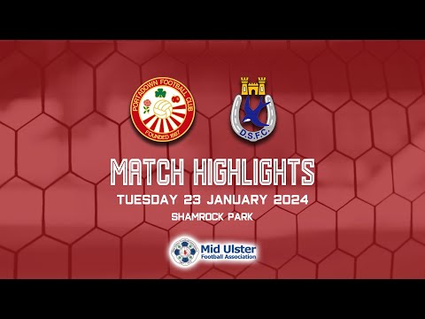 Portadown 5 - 2 Dungannon Swifts | Mid Ulster Cup Final | 24/01/24
