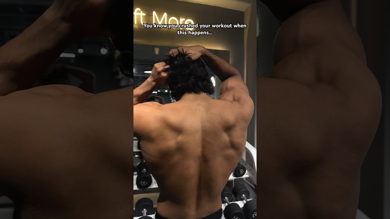 Back pump hits different #bodybuilding #fitness #shorts