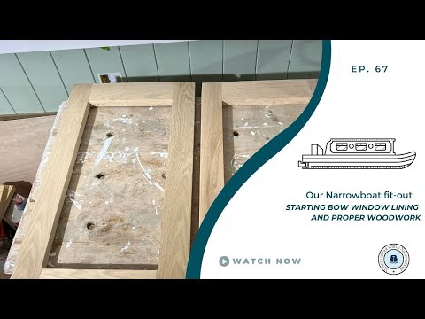Lining the Bow hatches | Our Narrowboat Fit-out | EP67