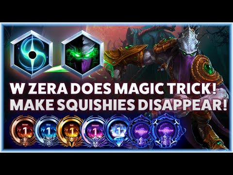 Zeratul MotN - W ZERA DOES MAGIC TRICK! MAKE SQUISHIES DISAPPEAR! - B2GM Season 4 2024