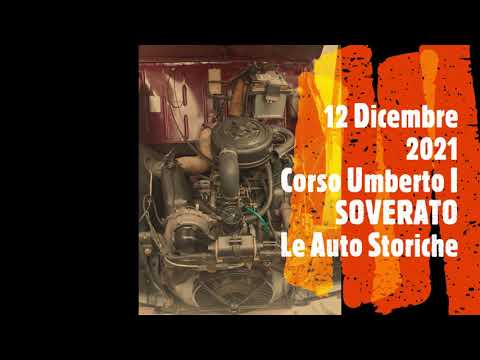 Soverato- Corso Umberto I, “allietato” dalla musica delle Auto Storiche