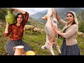 We Cooked A Full Lamb Stew For The Entire Village Harvest Fig Homemade Dessert