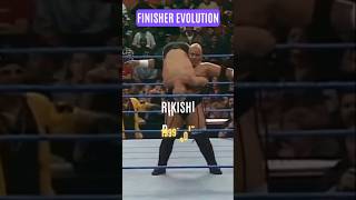 Every FINISHER of Rikishi ! #shorts #wwe