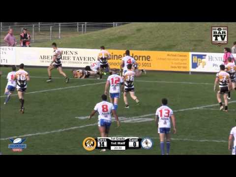 2015 Real NRL - 1st Grade Elimination Semi Final - Cessnock v Central Highlights
