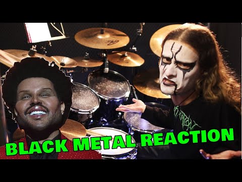 BLACK METAL reaction to THE WEEKND - Save your tears