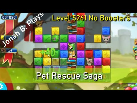 Pet Rescue Saga Level 5261 No Boosters