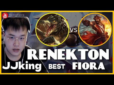 🔴 JJking Renekton vs Gangplank (Best Fiora OTP) - JJking Renekton Guide