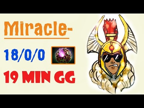 Miracle  play 9k mmr 19 MIN GG Legion Commander