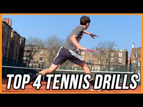 Tennis Drills | Intermediate and Advanced/Elite level players [Top 4 drills] - Supreme Tennis
