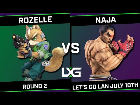 Rozelle (Fox) vs Naja (Kazuya) - LXG Let's Go LAN July 10th