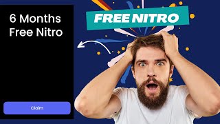 How To Get Free Discord Nitro for 6 MONTHS ✅| No Credit Card Required