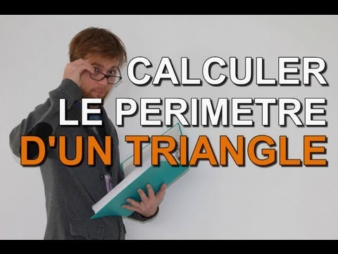 Périmètre d'un triangle - Methode de Calcul et Exemples !