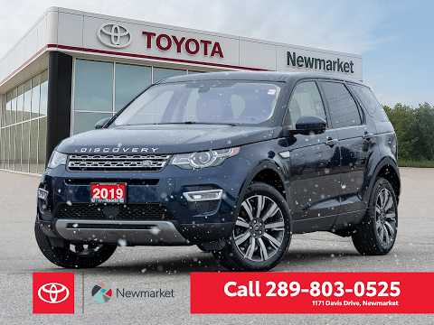 2019 Land Rover Discovery Sport HSE Luxury 4WD in Blue for sale at Newmarket Toyota in Newmarket, ON