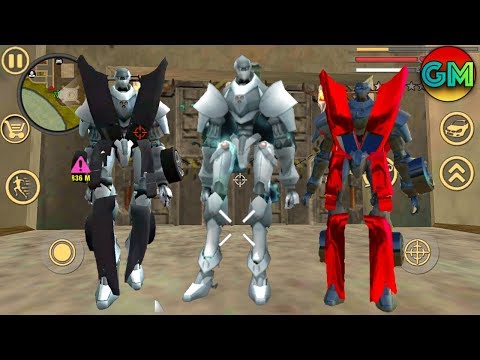 Rope Hero: Vice Town #Robots Secret Place | by Naxeex LLC | Android GamePlay HD
