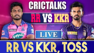 Live: RR Vs KKR, Match 30, Mumbai | CRICTALKS | TOSS & PRE-MATCH | IPL LIVE 2022